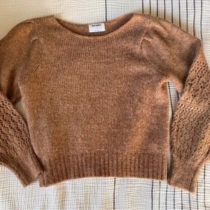 Old Navy Ballon Sleeve Knit Sweater